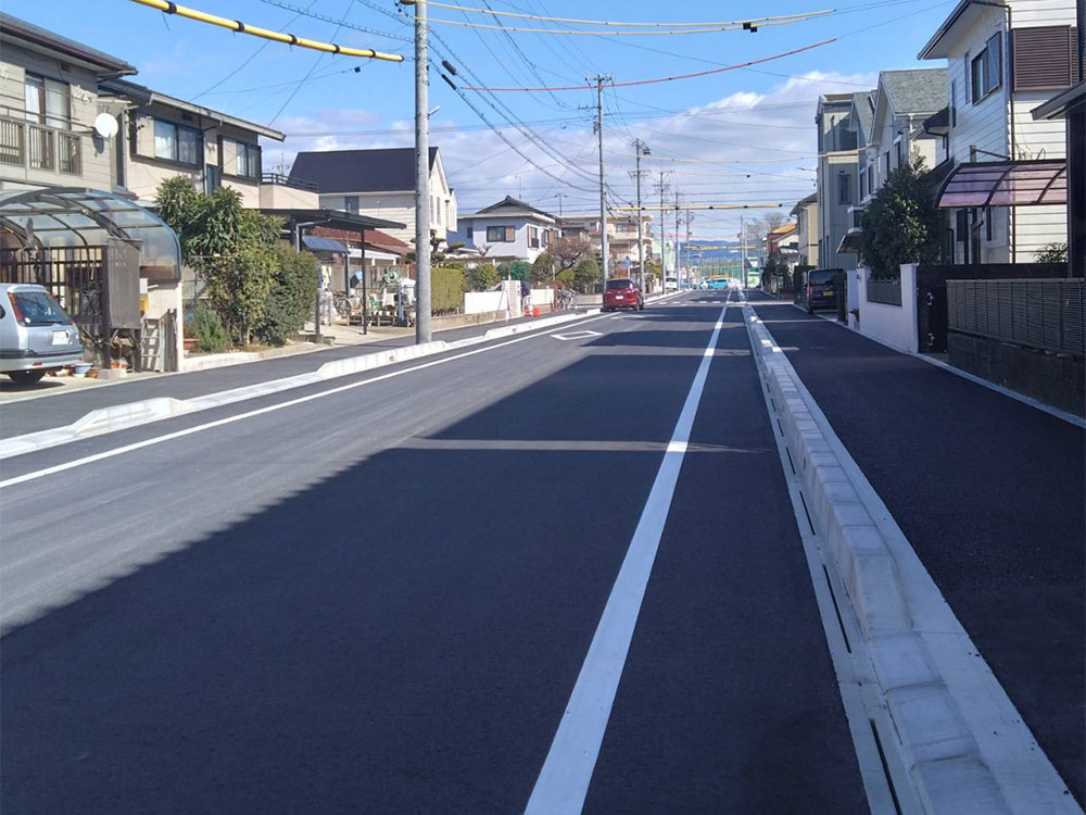 市道1783号線道路改良工事