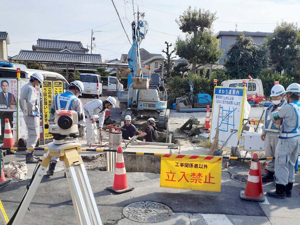 ストックマネジメント計画に伴う管更生(その1)工事