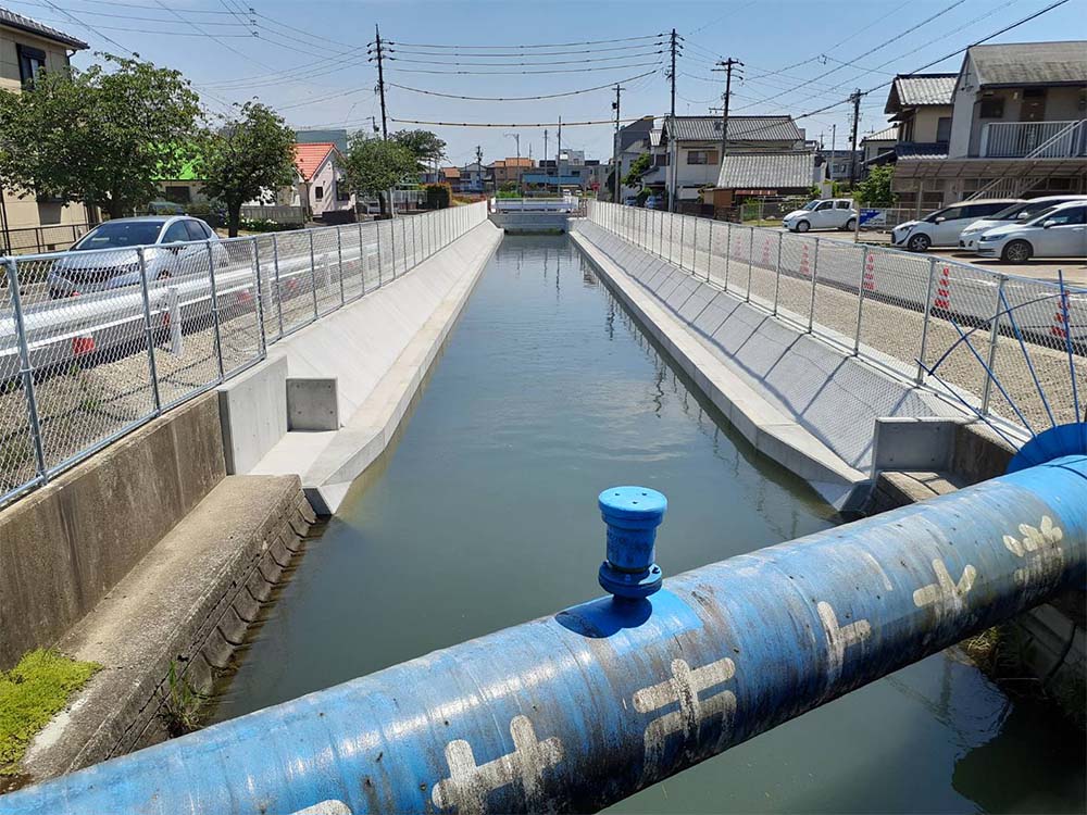 新濃尾(二期)地区 新木津用水路春日井大手工区その1工事